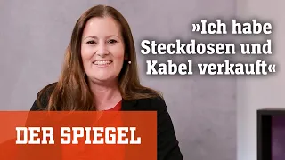 Janine Wissler im Polit-Talk: »Ich habe Steckdosen und Kabel verkauft« | DER SPIEGEL