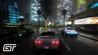 Dark Atmosphere in Need for Speed Underground 2 (4K)