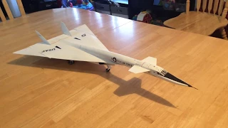 XB-70 Valkyrie Bomber in 1/72 Scale