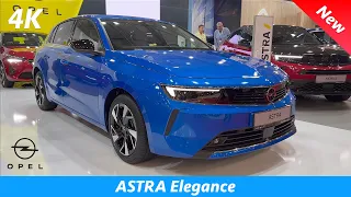 Opel Astra Elegance 2022 - FIRST look in 4K | Exterior - Interior (details), Cargo space, Price