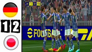 HIGHLIGHTS GERMANY VS JAPAN 1 2 ( VIDEO GAME )❗ALL GOALS FIFA WORLD CUP 2022 QATAR