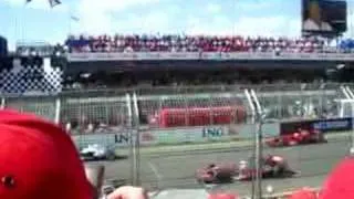 Melbourne 2008 F1 Grand Prix - Exciting Race Start!