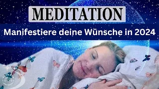 Meditation ✨ Hypnose ✨ Affirmationen  - Das GEHEIMNIS um Wünsche im Schlaf zu manifestieren in 2024!