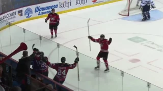 Nov 27, 2016 QMJHL: Pavel Koltygin goal vs Chicoutimi Sagueneens