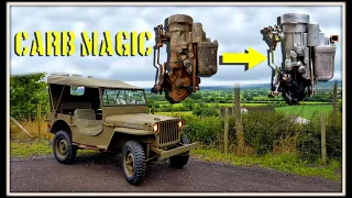 Making the Willys jeep WO Carter Carburetor work properly -Part 1. 539S