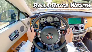 Driving The Rolls-Royce Wraith - Is This Opulent V12 Luxury Coupe Worth It? (POV Binaural Audio)