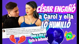 CÉSAR PANTOJA LE FUE INFIEL A CAROL 😱 ¡Y ASÍ LO QUEMÓ ELLA!