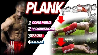 PLANK PERFETTI: Falli Così!  || Tutorial,  Esecuzione Corretta, Errori Comuni e Progressione