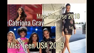 MISS UNIVERSE 2018 CATRIONA GRAY @ MISS TEEN USA 2019 GRAND CORONATION NIGHT