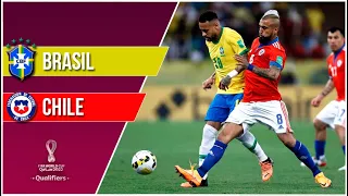 Brasil 4 - 0 Chile | Eliminatorias Qatar 2022 | Fecha 17