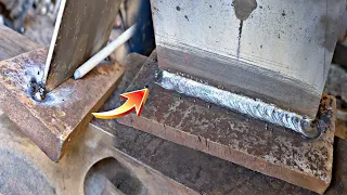 Many people did not know this stick welding technique and did not tell us about it