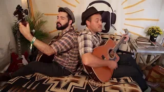 The Okee Dokee Brothers perform "Haul Away Joe" in bed | MyMusicRx #Bedstock 2017