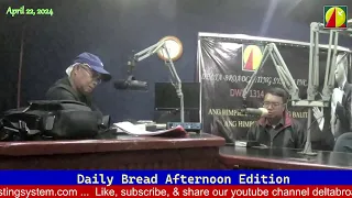 DWXI 1314 AM Live Streaming (Monday - April 22, 2024) #dailybreadafternoonedition