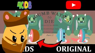 Dumb ways to die characters reacts 4kids censorship out of their game (Part 2)