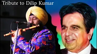 A Tribute To The Veteran Actor DILIP KUMAR By Ballu Flute | Sukh Ke Sab Saathi Dukh Mein Na  Koi |