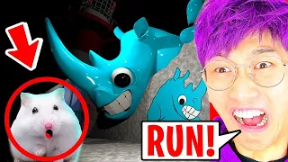 Can This HAMSTER Escape GARTEN OF BANBAN CHAPTER 4!? (ALL NEW MONSTERS!)