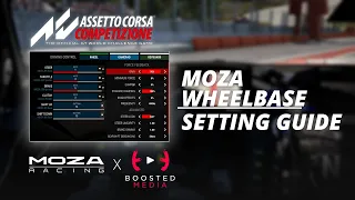 MOZA Wheelbase Setting Guide for ACC