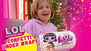 LOL Surprise CONFETTI Under Wraps Opening! | Alexa's Top Secret Toys