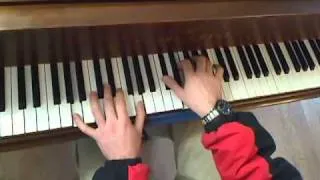 Nobody Knows You When You're Down And Out - Eric Clapton - Piano Solo Using the Blues Scales