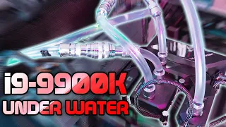 The i9 9900k Gets Overclocked & Wet!!!