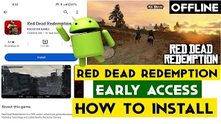 Red Dead Redemption Android Version Available On Play Store | How To Install