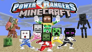 Monster School : POWER RANGERS CHALLENGE - Minecraft Animation