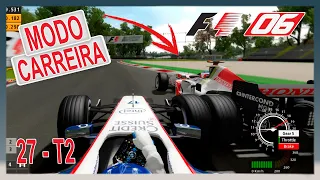 F1 2006 PS3 Championship Modo Carreira Difícil EP 27 - SEMPRE ESSA CURVA NO GP DE MONZA!!!!