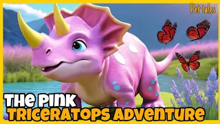 The Pink Triceratops Adventure  / Bedtime Stories for Kids in English