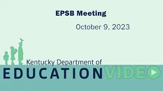 EPSB Meeting - October 9, 2023