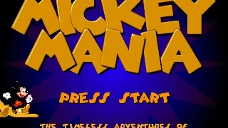 Mickey Mania - Timeless Adventures of Mickey Mouse Walkthrough/Gameplay Sega Genesis HD 1080p 60fps