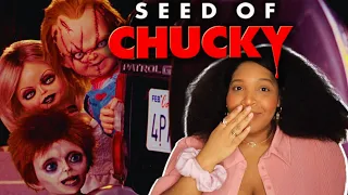 Demon Spawn Need Love Too! SEED OF CHUCKY Movie Reaction, First Time Watching