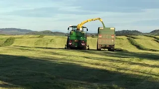 John Deere 8300i on demo with G Prentice & Son at Hillowton Farm part 2