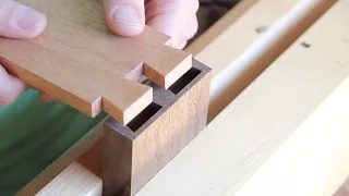 Lapped Dovetail (or Half-Blind Dovetail)