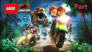 LEGO Jurassic World Walkthrough PART 1 - Jurassic Park Prologue (PC)