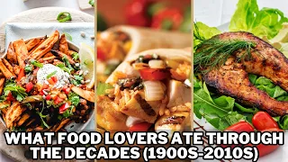 The Food Trends That Defined Every Decade