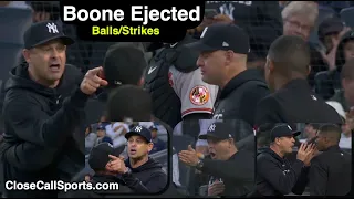 E78 - Aaron Boone Ejected Arguing Edwin Moscoso Missed Four Pitches Early in New York