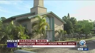 Fort Pierce mosque attended by Orlando nightclub shooter catches fire overnight, ruled arson