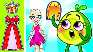 My Doll Came To Life 🎀 💄👗+More Funny Cartoons for Kids by KiddyHacks Series