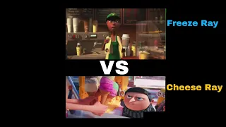 Freeze Ray VS Cheese Ray