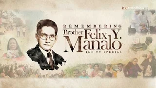 Tribute to Bro. Felix Y. Manalo