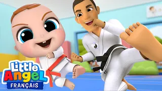 Karaté avec Bébé Louis 🥋 Comptines Kung Fu et Taekwondo pour bébé | Little Angel Français