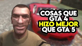 Cosas que GTA 4 hizo mejor que GTA 5