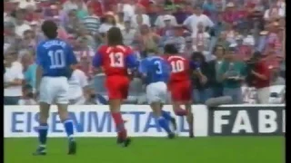 Rückblick Schalke 04 - Bayern München 3:3; Saison 1992/93