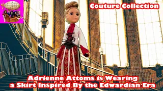 Adrienne Attoms' Skirt Inspired By the Edwardian Era Part 2 | How to Make DIY Costume Art Series