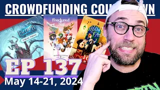 Crowdfunding Countdown (Ep 137) - Euthia, Fractured Sky, Munchkin?!, Black Sonata, House of Frodo