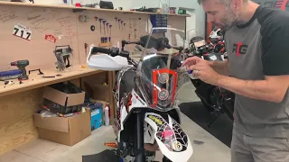 KTM 690 K3 install video RADE/GARAGE