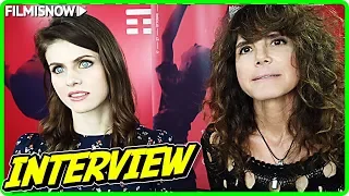 Alexandra Daddario & Elise Duran Exclusive Interview for CAN YOU KEEP A SECRET?