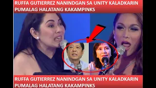 KALADKAREN NAPIKON NGA BA SA SEY NI RUFFA NA UNITY SA ITS SHOW TIME HINDI NAGPADAIG NAG REAK ALAMIN