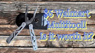 Ozark Trail 12 in 1 Multitool - $6 Walmart tool.. is it worth it?