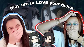 forcing my friend to watch my favorite show with me (MDZS)